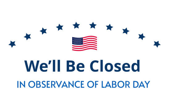 ELC Closed for Labor Day