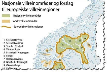 Forollhogna blir ett av seks områder i den nordlige regionen. Dette vil bety mye.