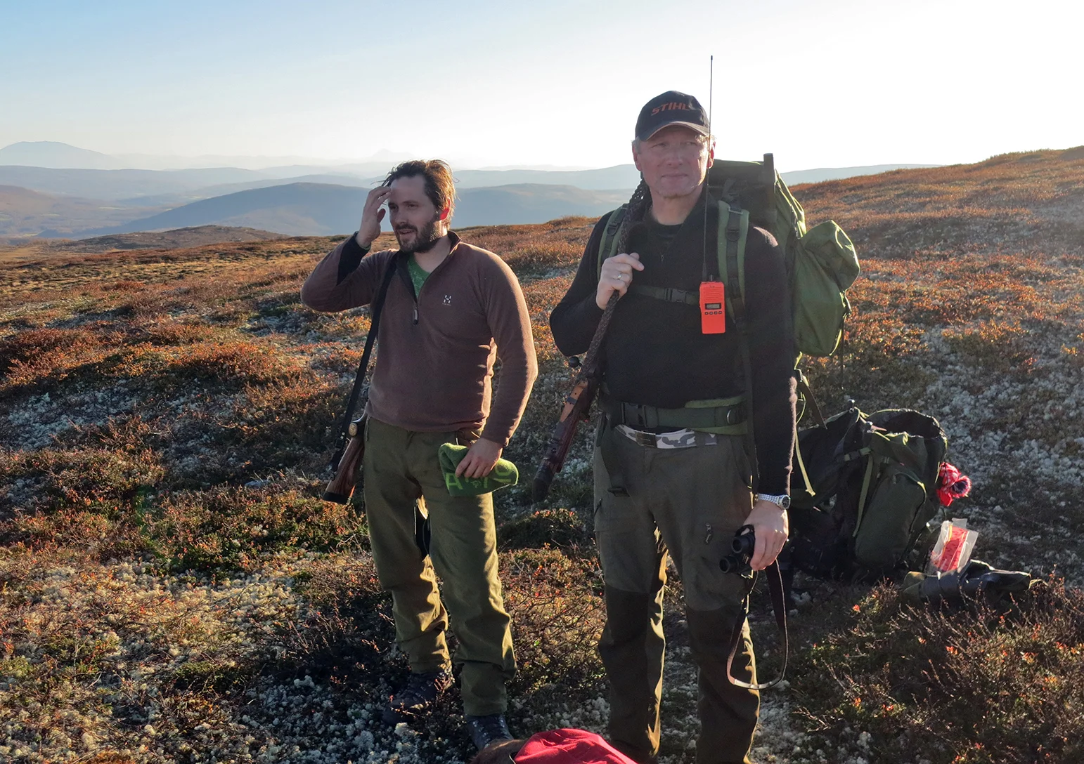 Årets villreinjakt har vært frustrerende for svært mange jegere i Forollhogna. Årsaken er vinden som stort sett har blåst fra sør og sørvest. Arkivfoto: Arne Nyaas