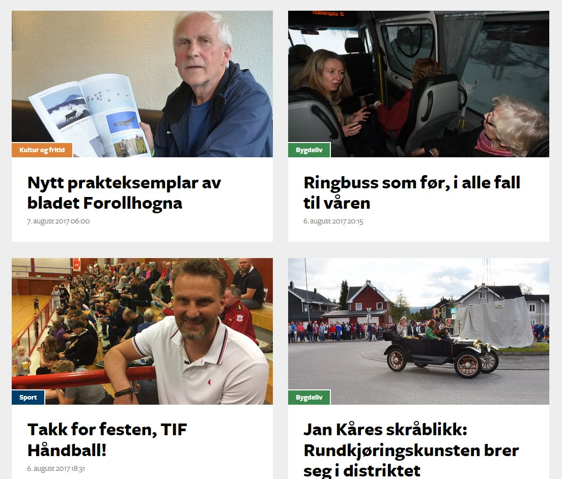 Redaktør/journalist Erland Vingelsgård i Tynsetingen.no har tatt seg tid til å lese årets utgave av Forollhogna-bladet. Dommen er grei. "Et nytt prakteksemplar av bladet", mener nettredaktøren på Tynset. Faksimile av dagens forside.