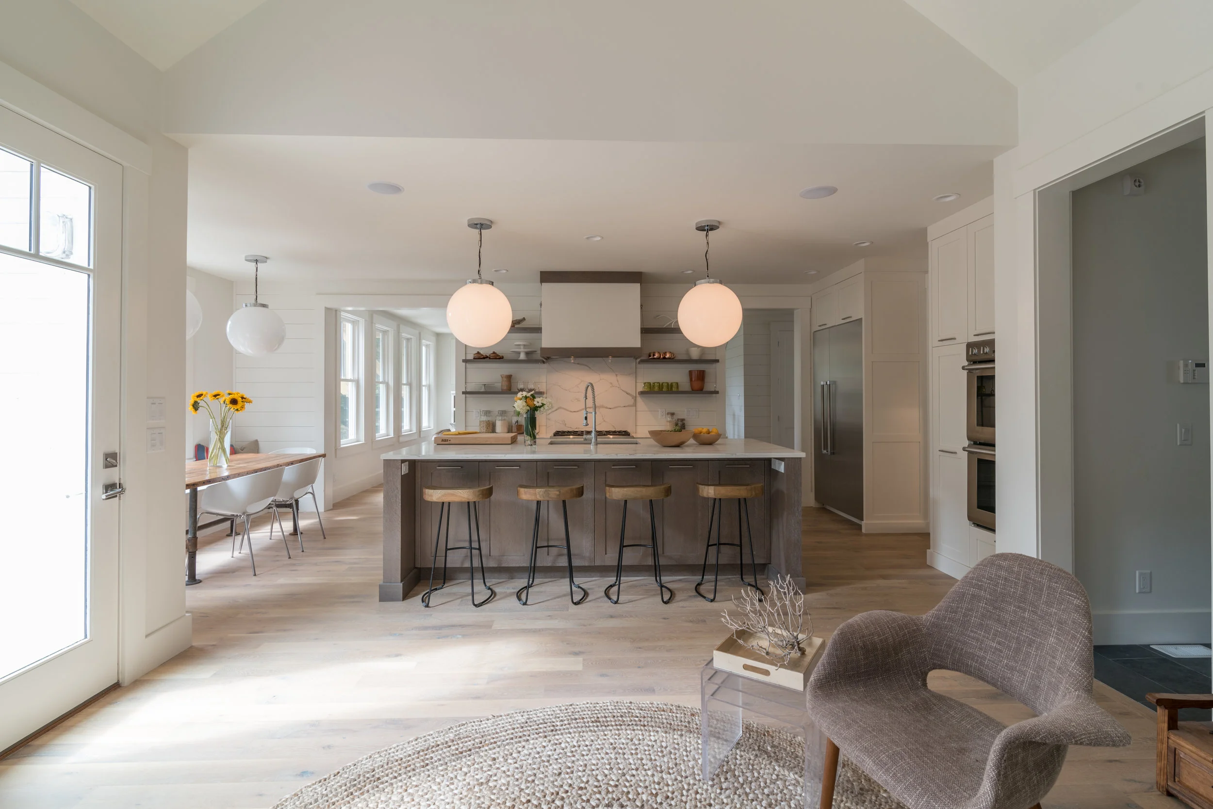 Duxbury kitchen renovation. New construction.