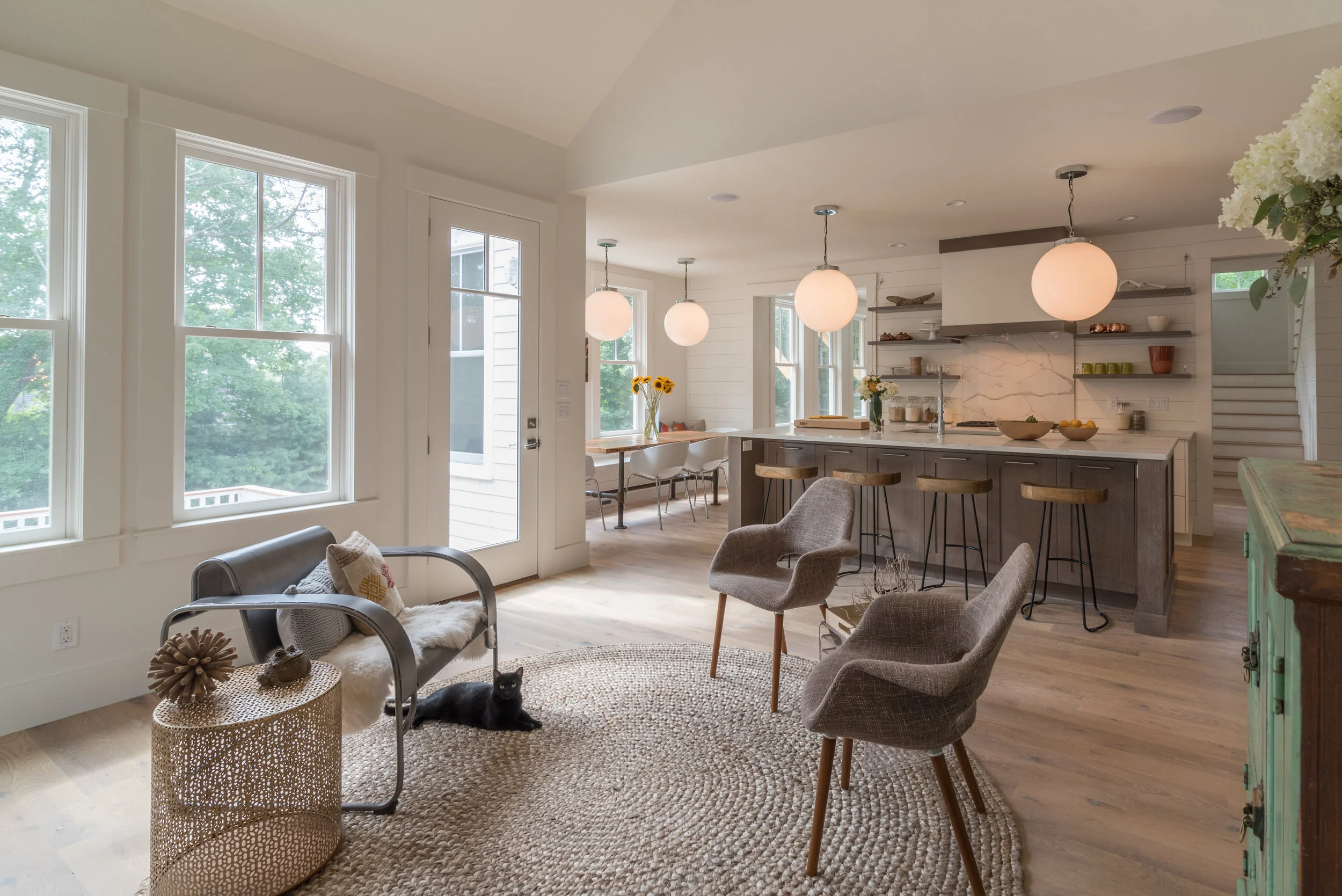 Duxbury kitchen renovation. New construction.