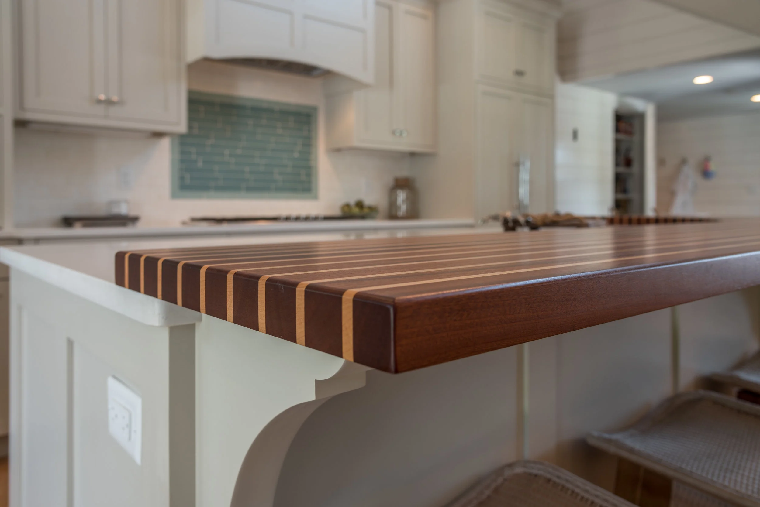 Kitchen renovation on the Cape. Family's summer home.