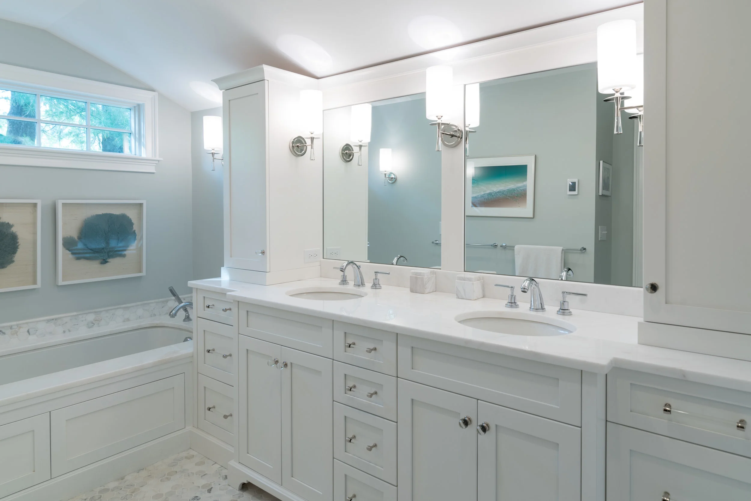 Bath renovation in Scituate.