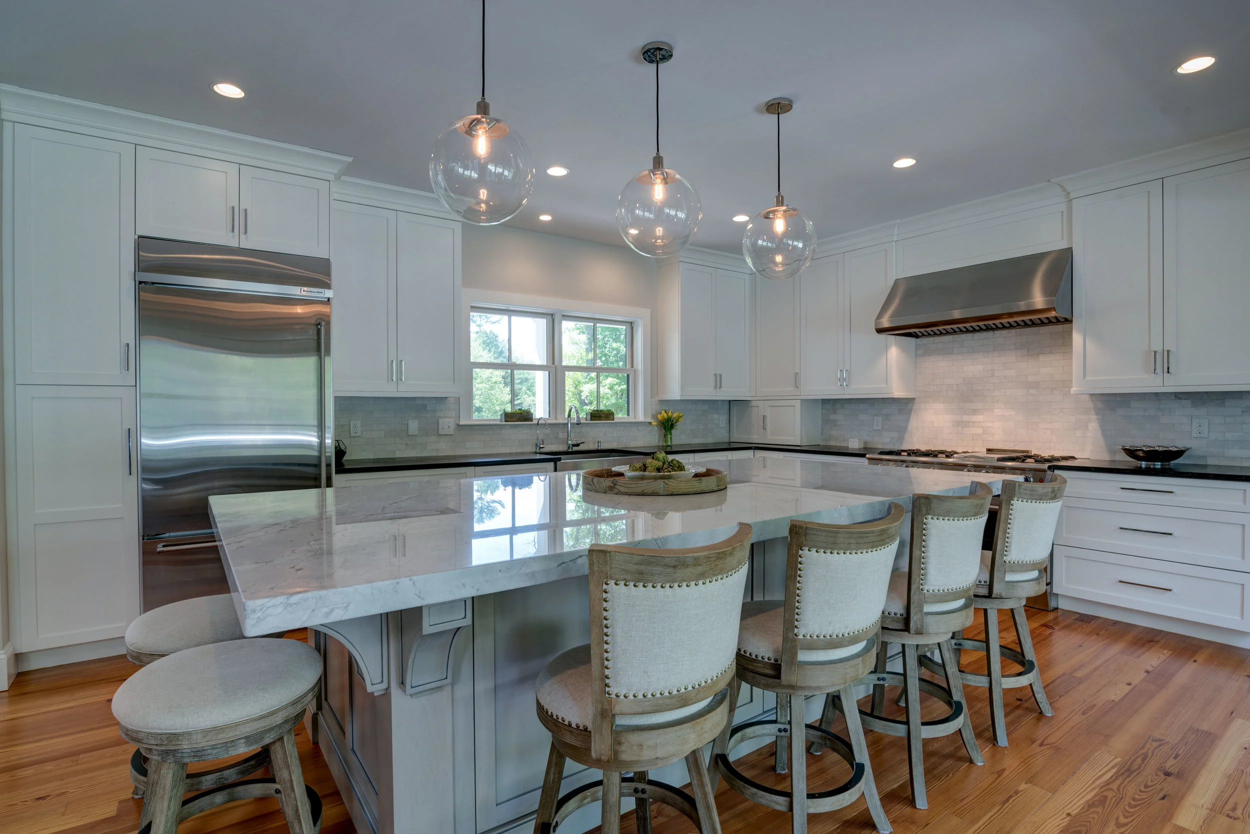Kitchen renovation in Norwell.