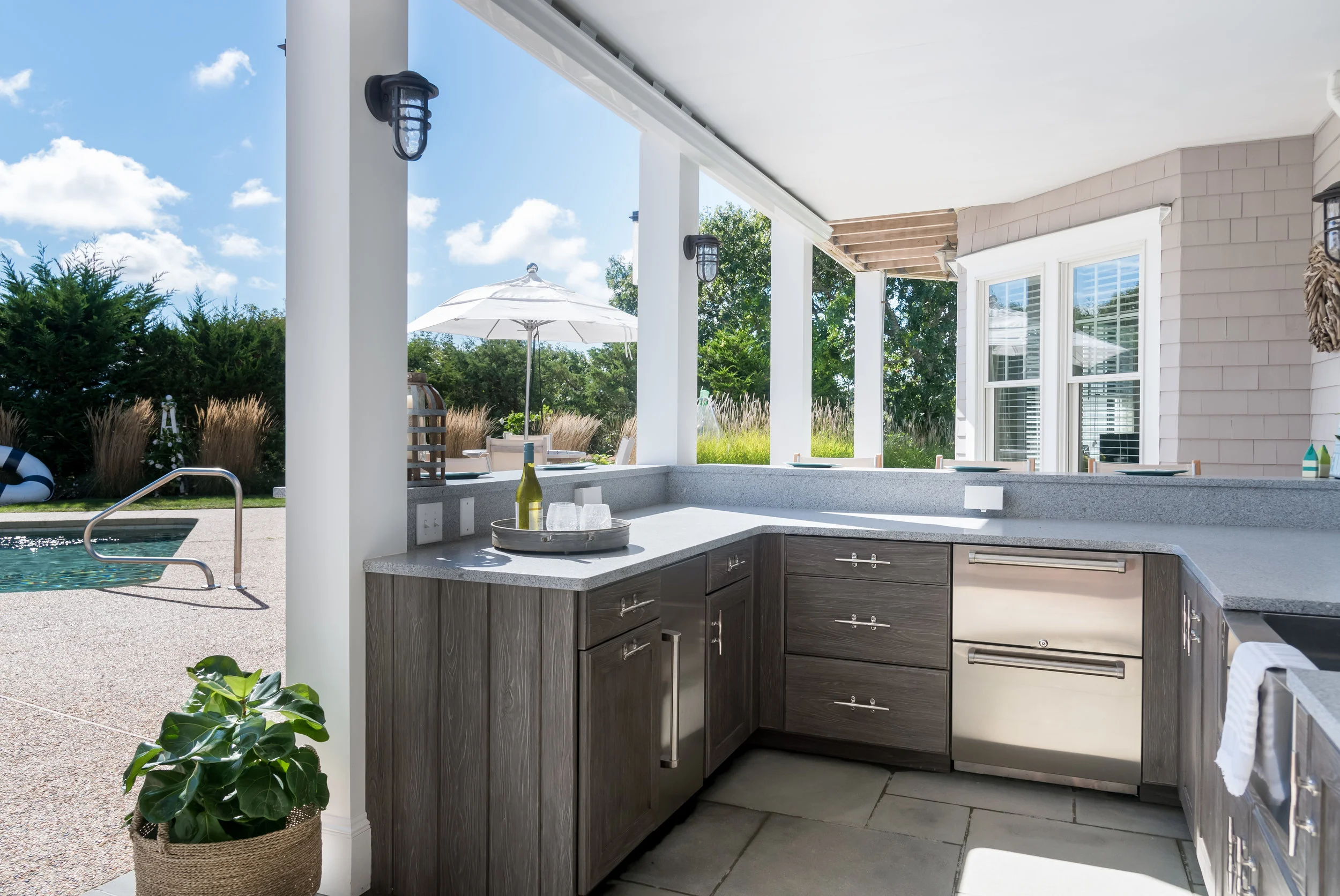 Outdoor Kitchen in West Barnstable.