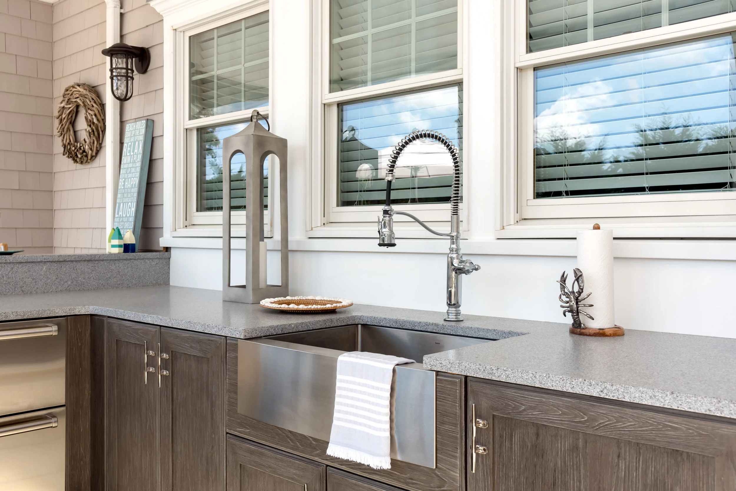 Outdoor Kitchen in West Barnstable.