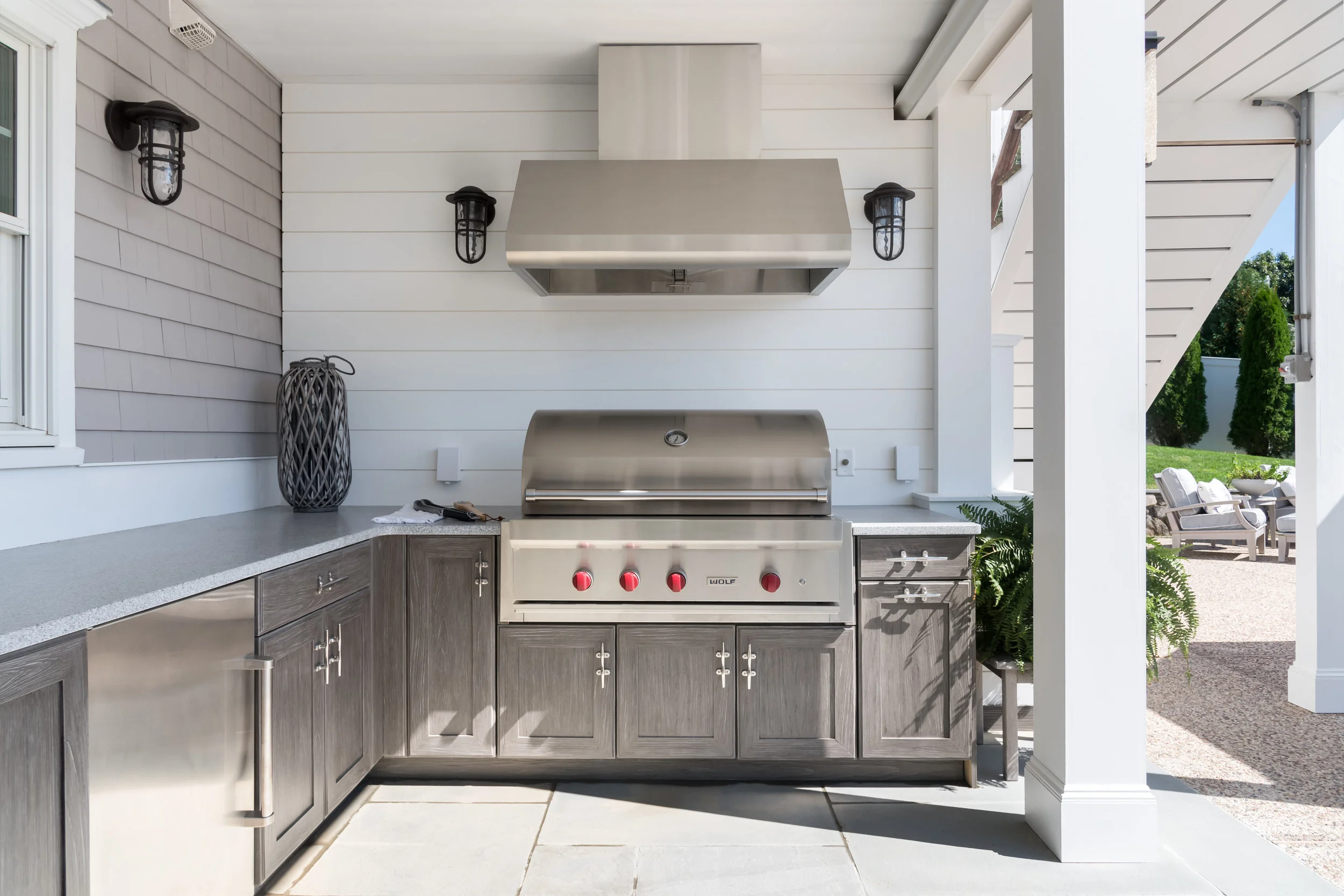 Outdoor Kitchen in West Barnstable.