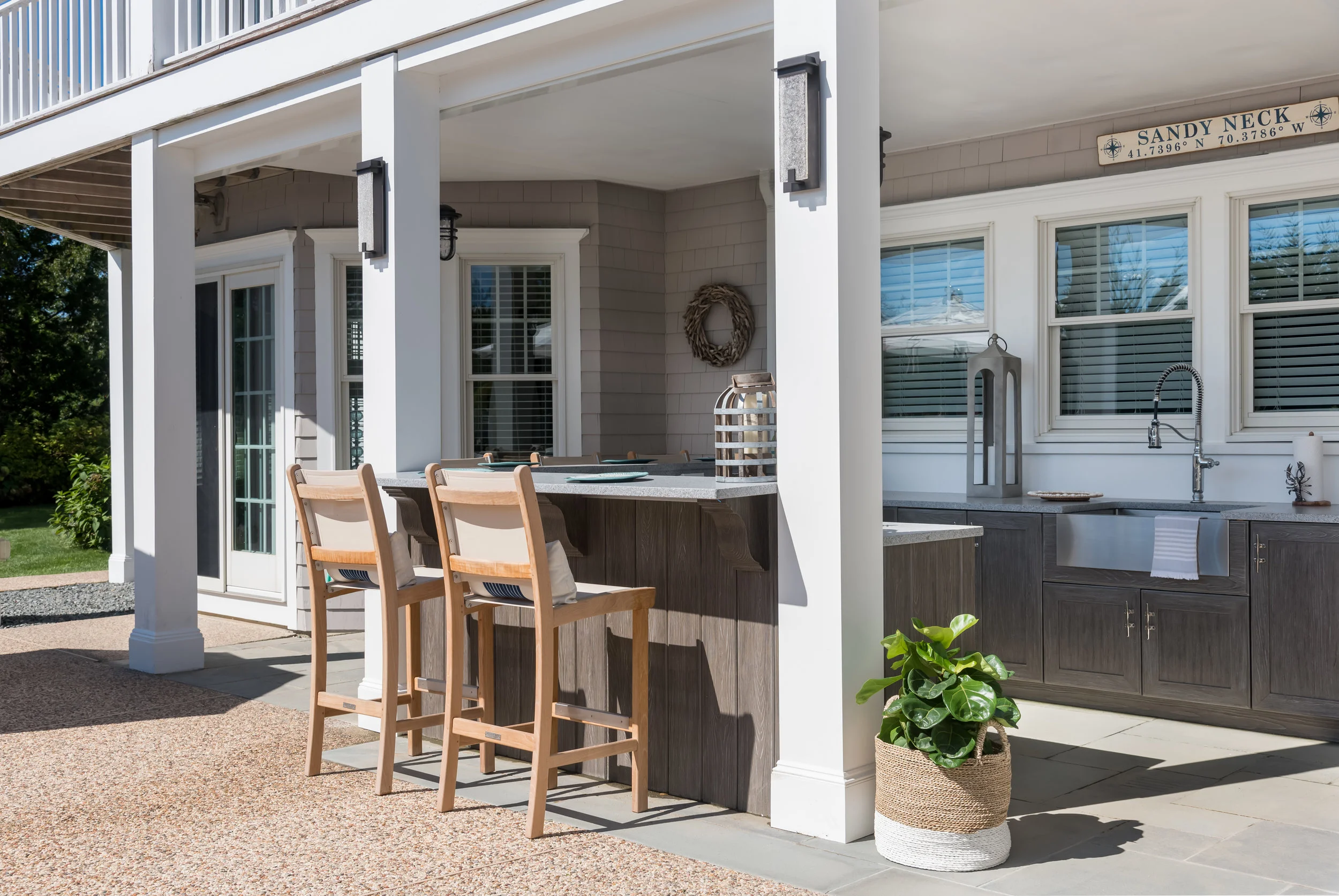 Outdoor Kitchen in West Barnstable.