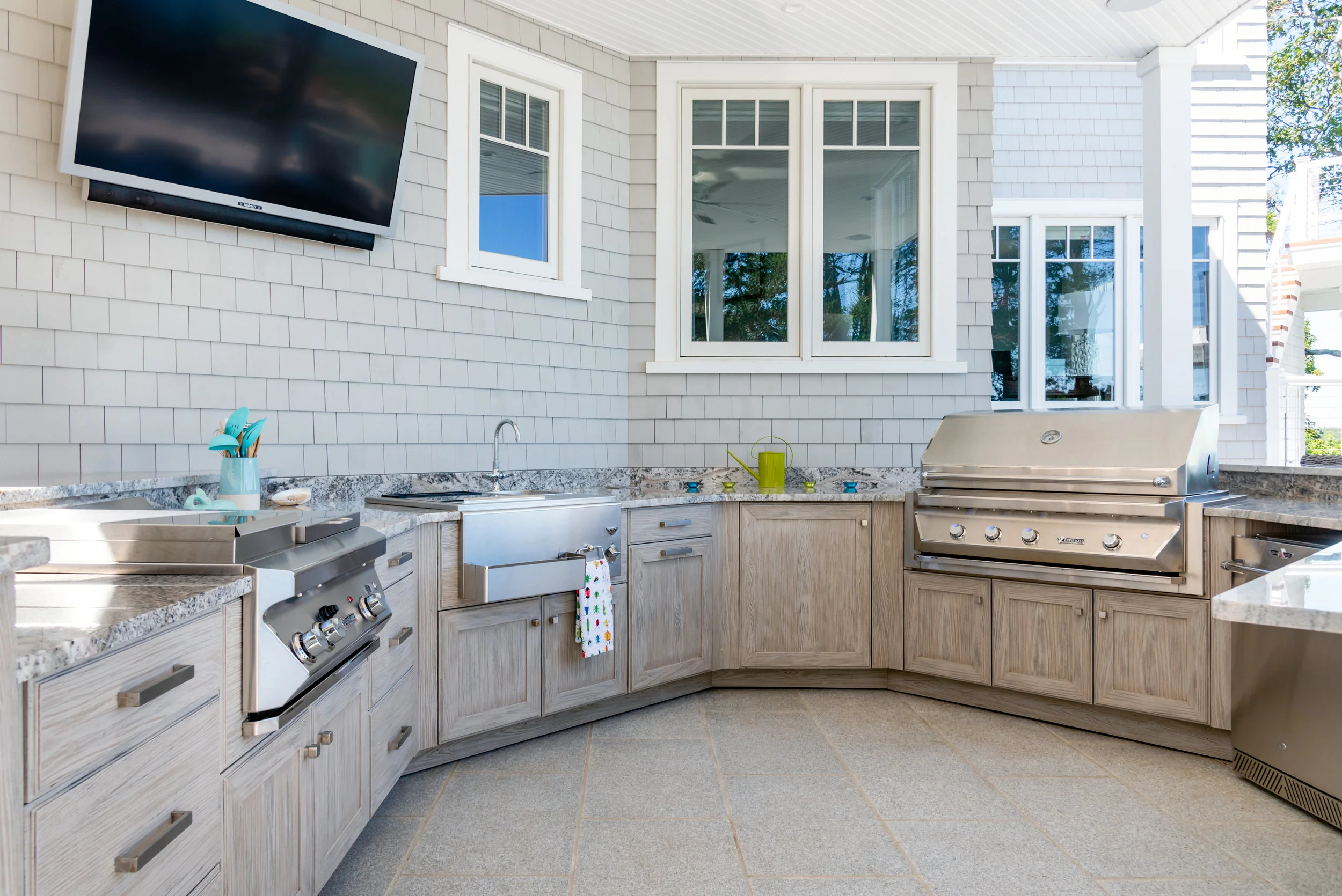 Outdoor Kitchen in Plymouth.
