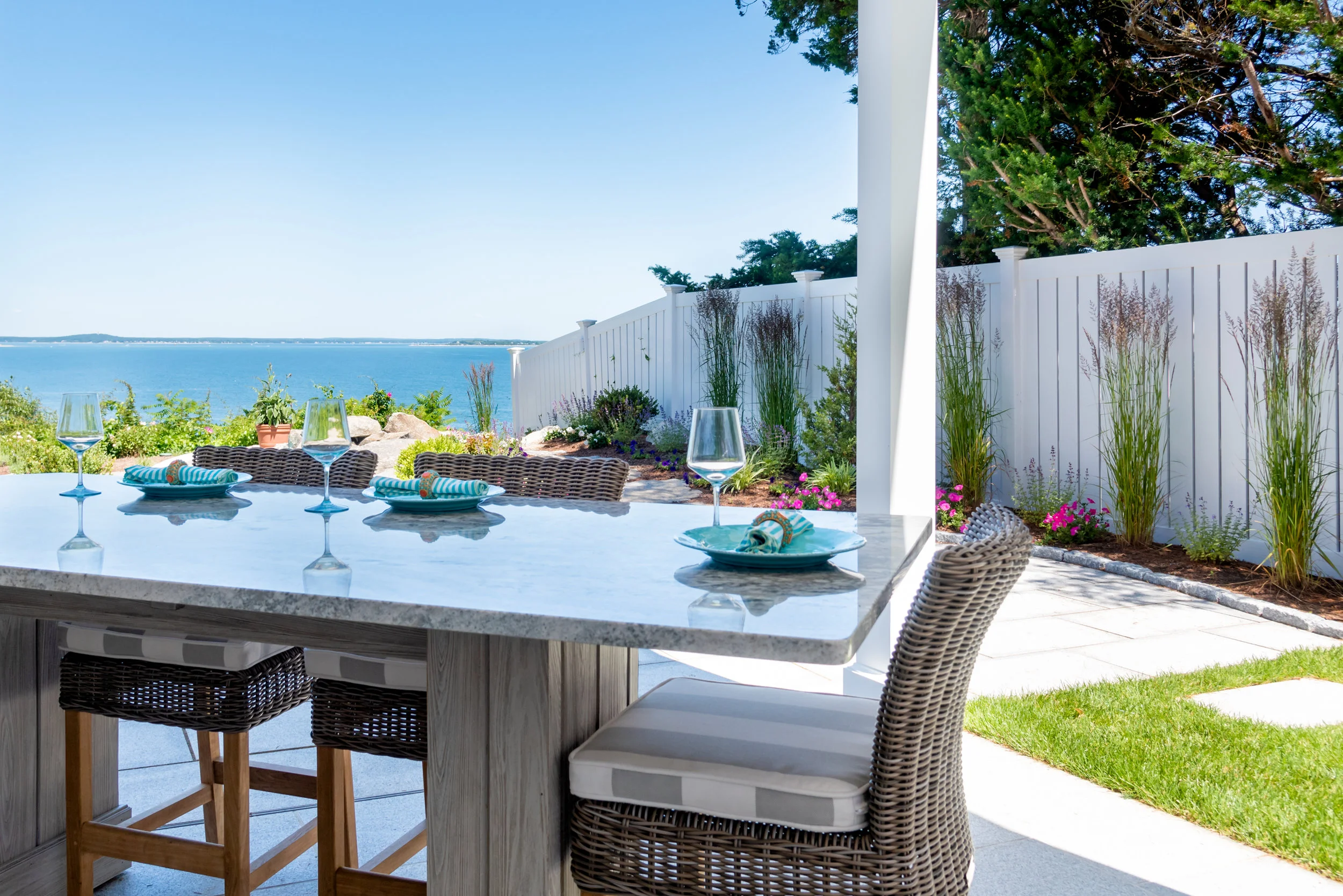 Outdoor Kitchen in Plymouth.