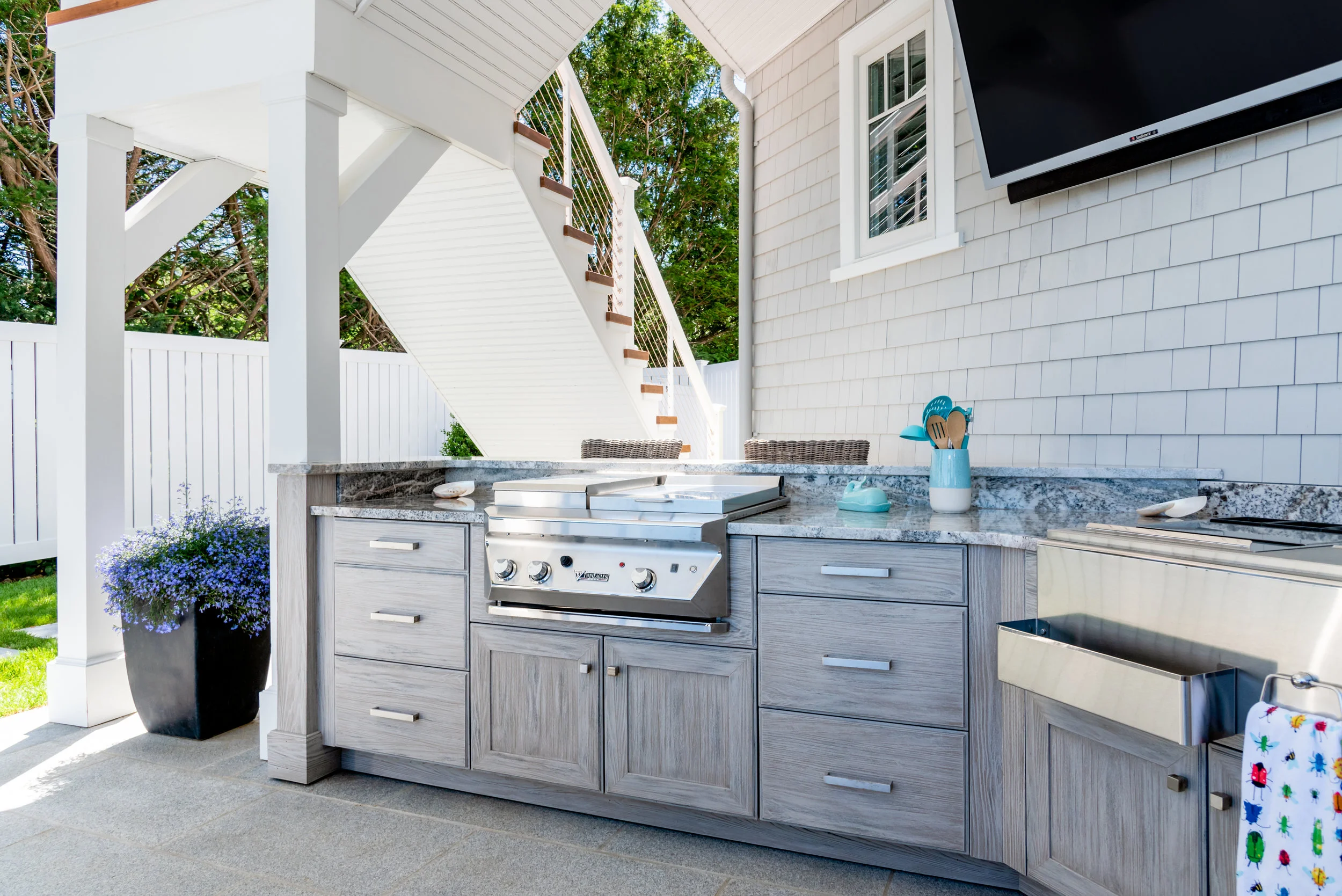 Outdoor Kitchen in Plymouth.
