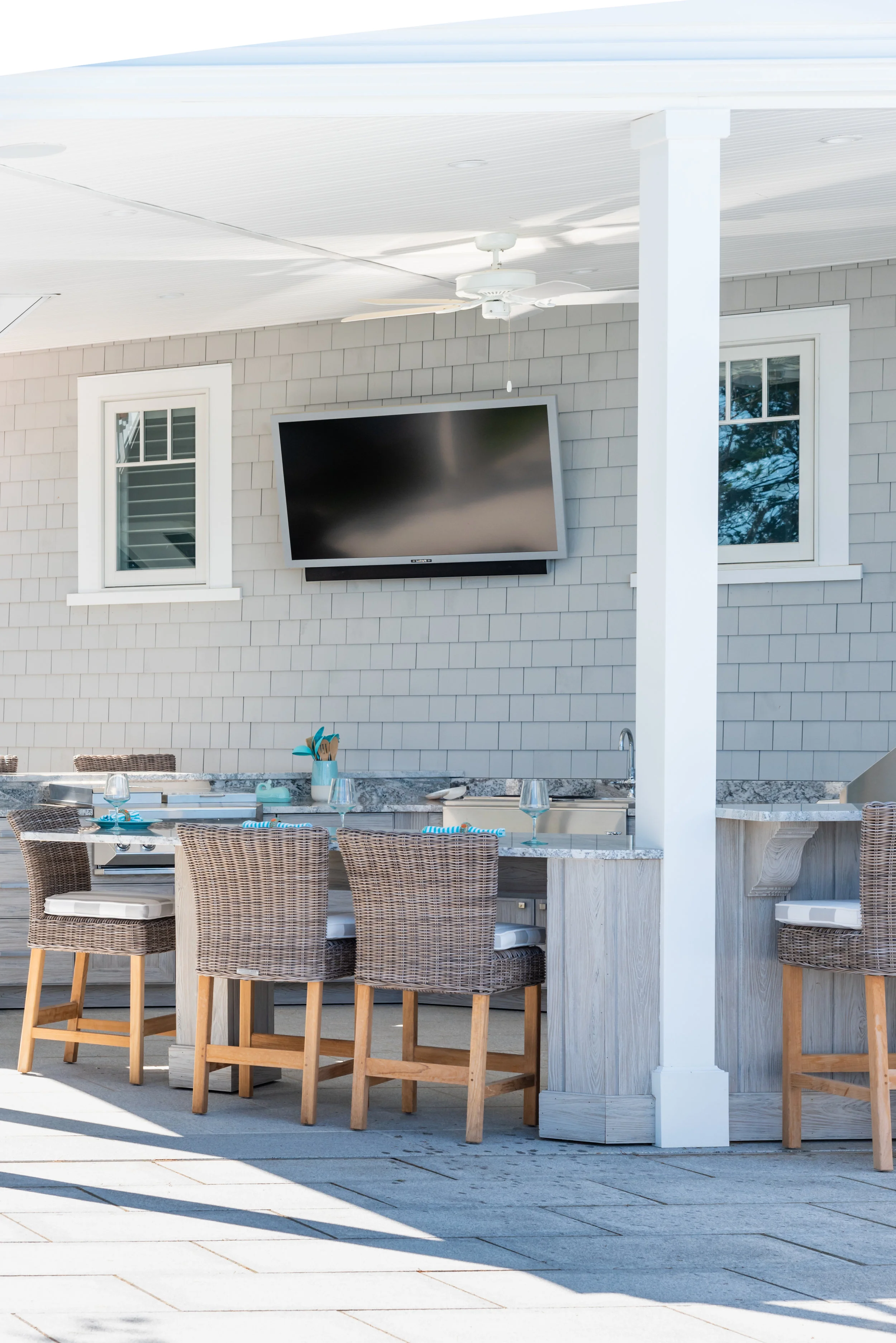 Outdoor Kitchen in Plymouth.