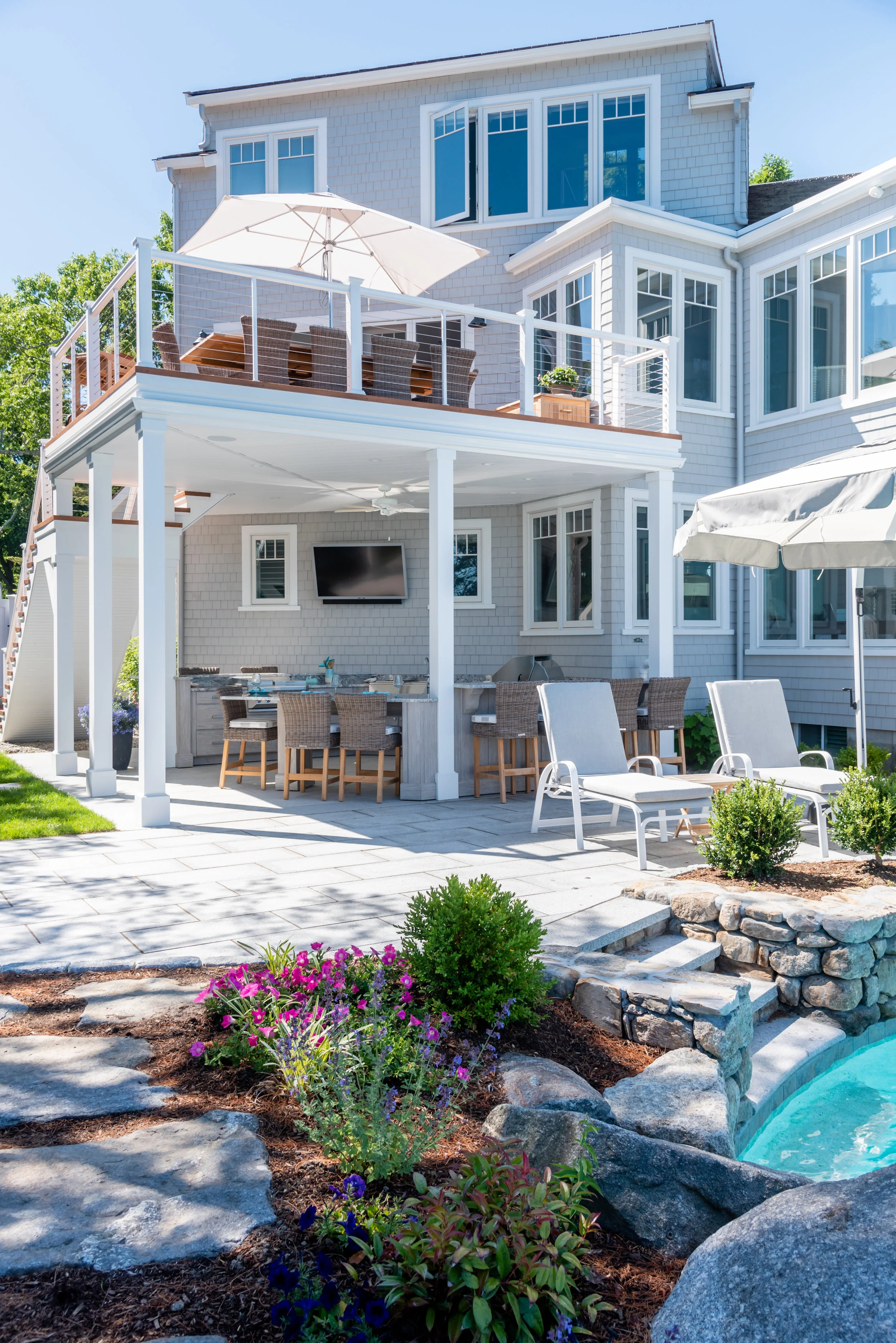 Outdoor Kitchen in Plymouth.