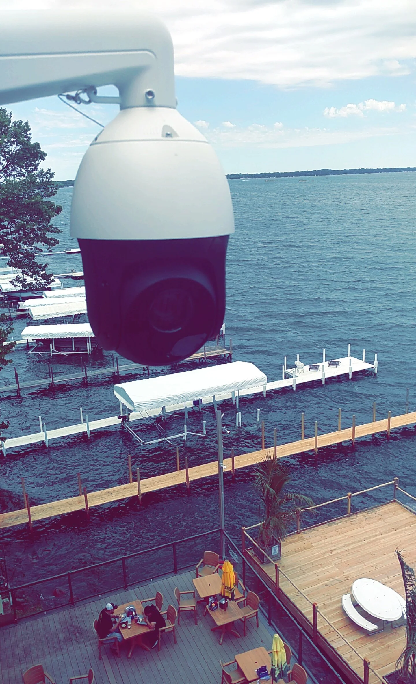 PTZ CAMERA LAKE HOME