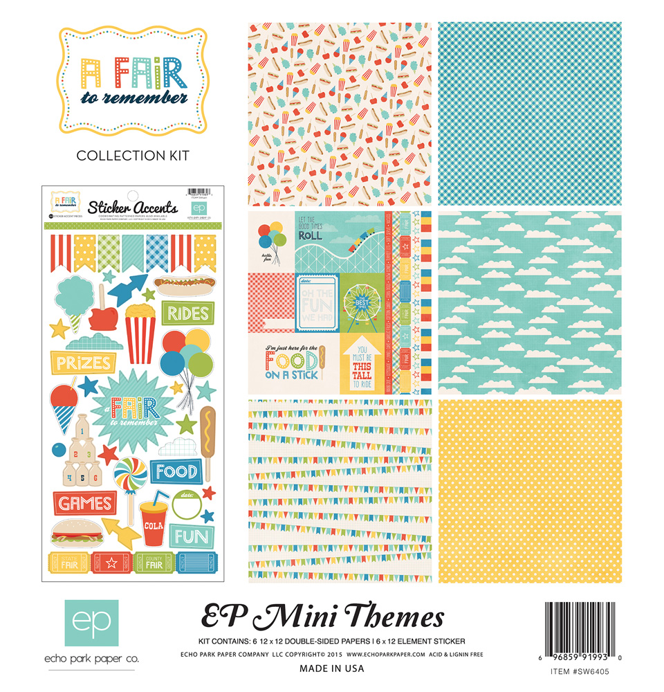A Fair to Remember Echo Park Paper Co. Mini Theme designed by Shannon McNab & Laura Passage