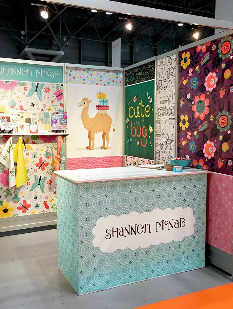 My Surtex 2017 Booth | shannonmcnab.com