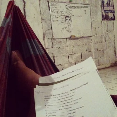 Plugg i hamacan