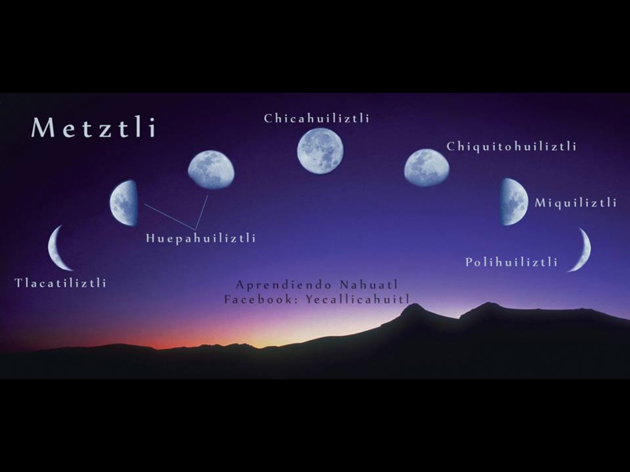 Metzli= Måne på Nahuatl