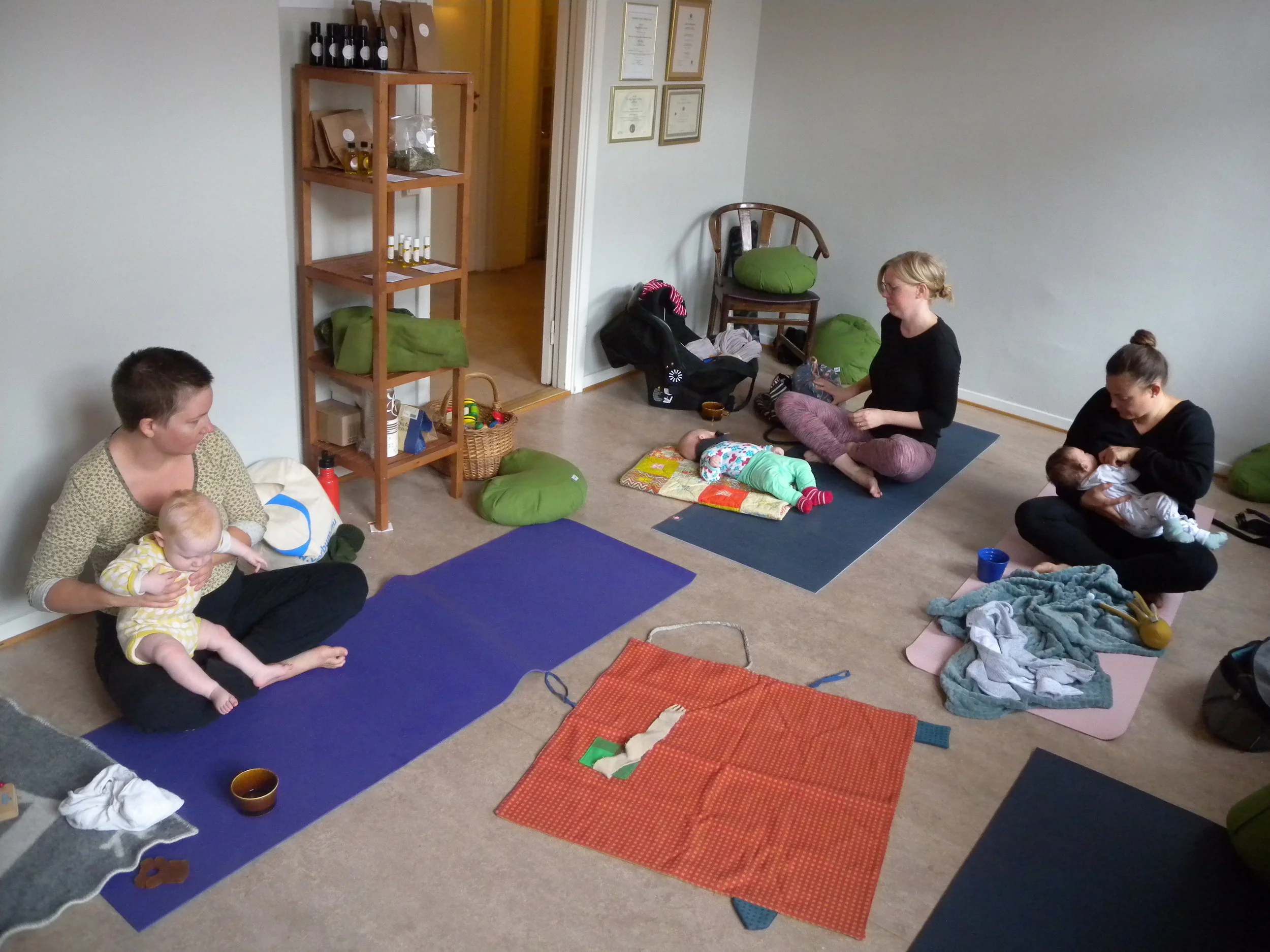 Mamma och Bebis Yoga ny kursstart