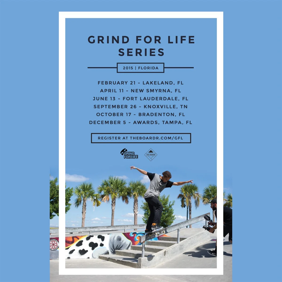 GRIND FOR LIFE Skateboard Series at LAKELAND --- February 21, 2015