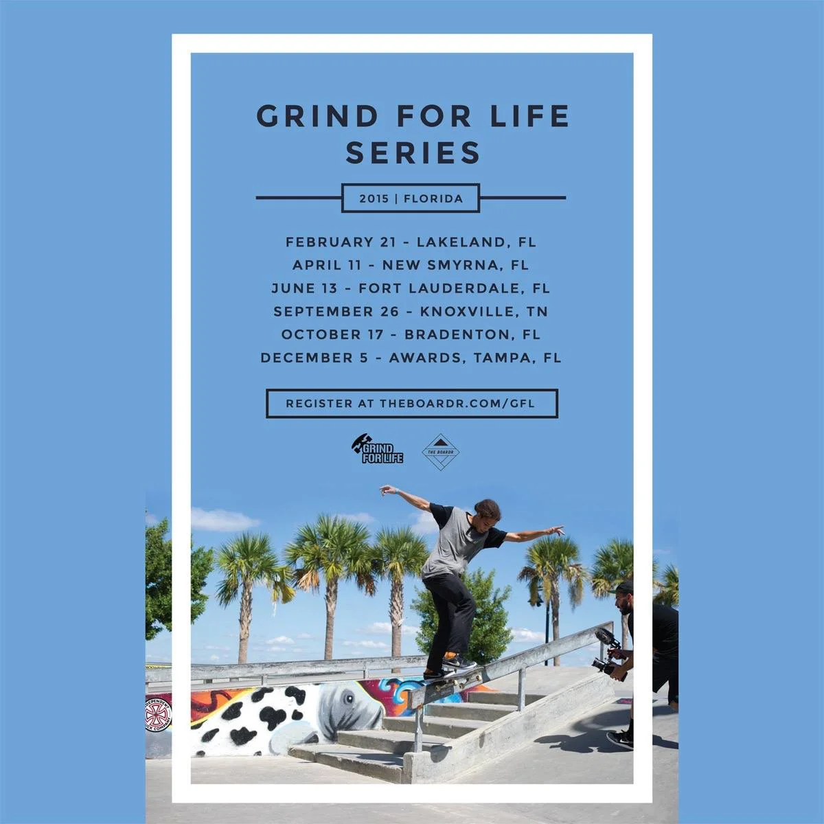Stop 3 of Grind for Life Series with theboardr.com Ramp 48 skate park 2015