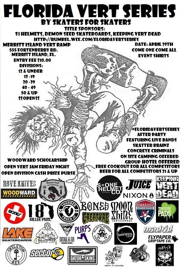 Florida Vert Series Merritt Island April 29th