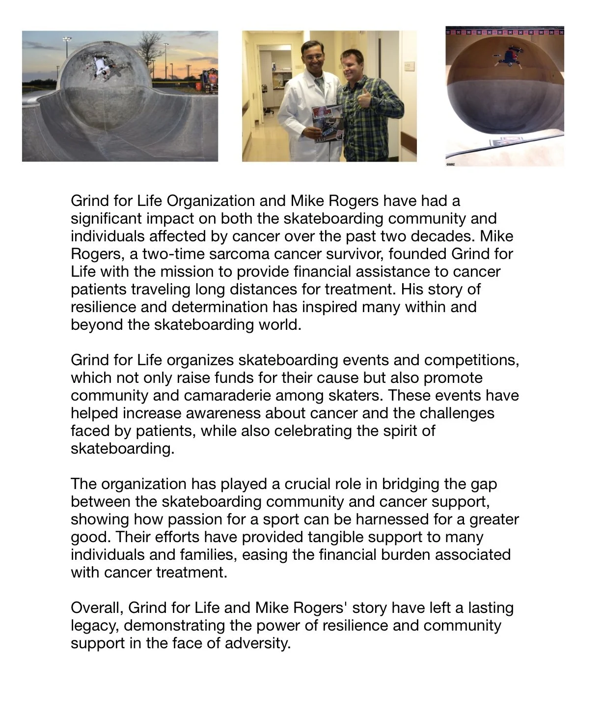 Grind for life Board of Directors making a Big Difference for 20 Years 