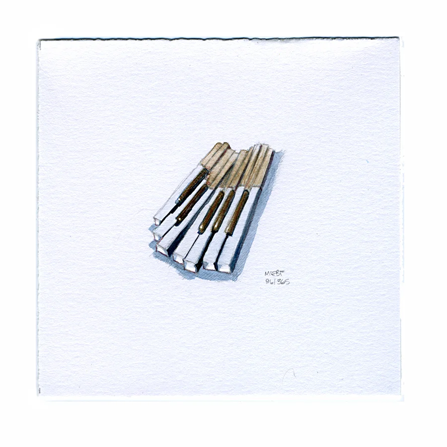 Suggested by Judi H. | Watercolor, verithin colored pencil