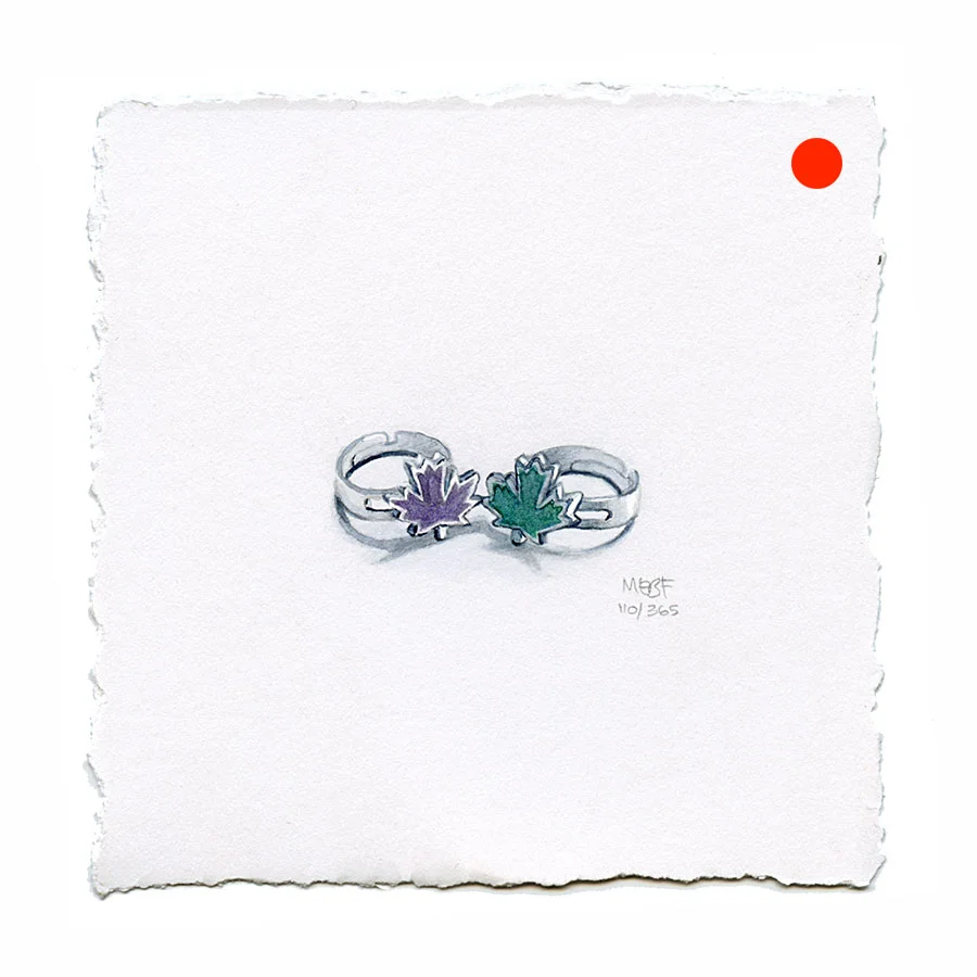 Suggested by Connie J. | Watercolor, verithin colored pencil