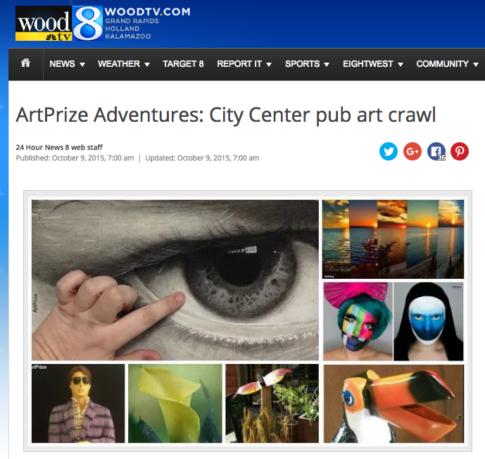 A nice highlight article that includes ' Rob ' - complete with an embedded video of my time lapse . Click above for more.