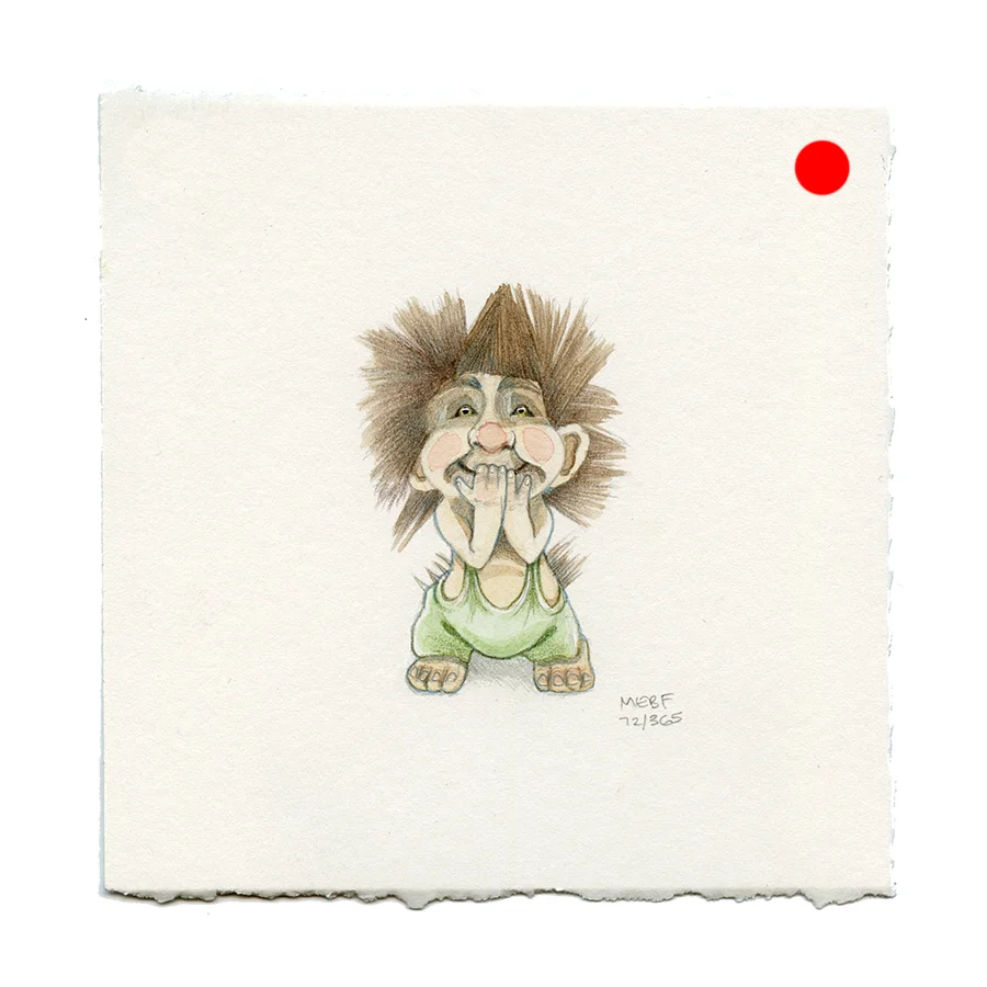 Suggested by Emilie S. | Watercolor, verithin colored pencil