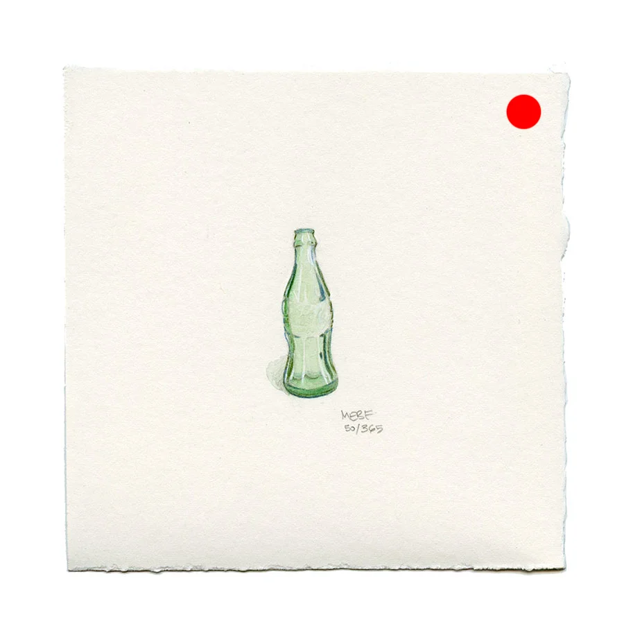 Suggested by Kristina B. | Watercolor, chalk