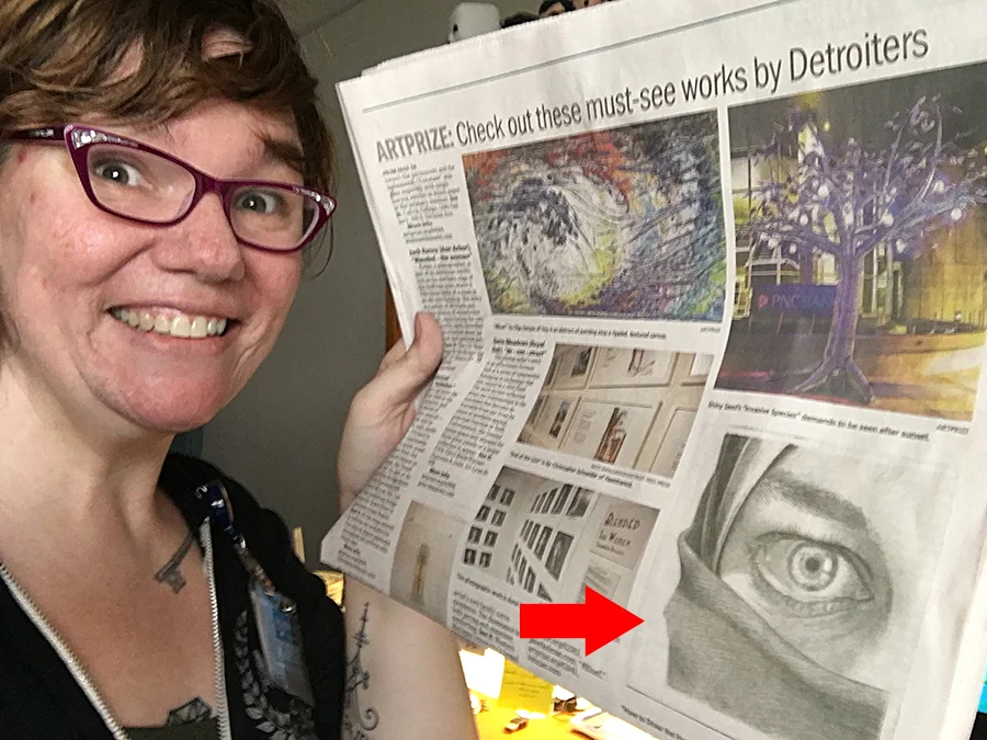 The Detroit Free Press included my entry in their top 10 Detroiter ArtPrize entries! See the article HERE .