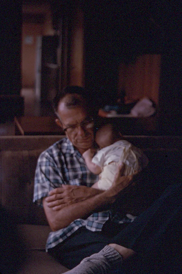 Grandpa Fred with cousin Fred Moore (?). (1967)