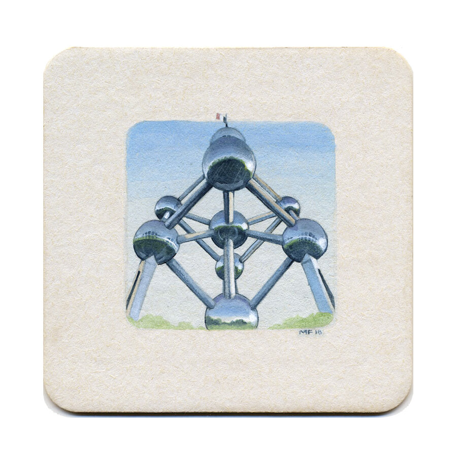 Atomium Drawing