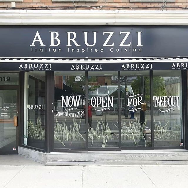 In case you didn't know.. Reposted from @denommesigns @abruzzilondon  offer some fantastic takeout. Beautiful place Beautiful people. Support local. #italiancuisine  #downtownlondon - #regrann