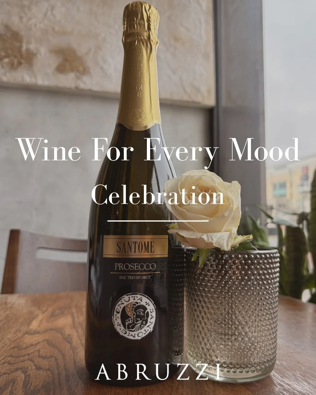 The right wine changes everything. 🍷

Whether you&rsquo;re drawn to something bold and full-bodied or light and crisp &mdash; our team is here to help you find the perfect pairing for your evening. At Abruzzi, every glass is chosen with intention.

