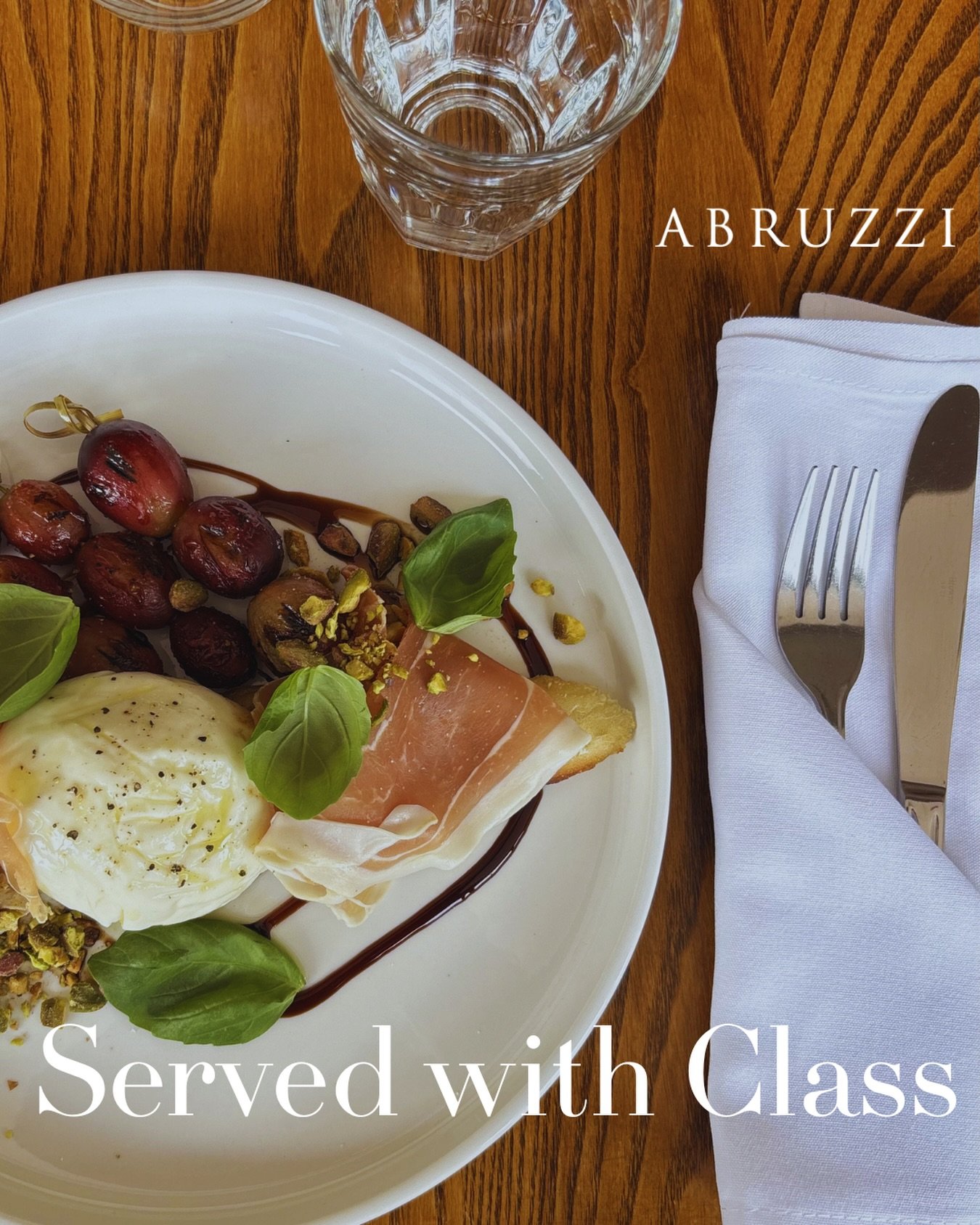 Our version of quiet luxury starts with a fine presentation. 🍽️

That&rsquo;s the kind of dining experience we believe in at Abruzzi.

Always worth the reservation.

📞 519 675 9995 / Link in bio 📍 119 King St. London, Ontario

Restaurants in Londo