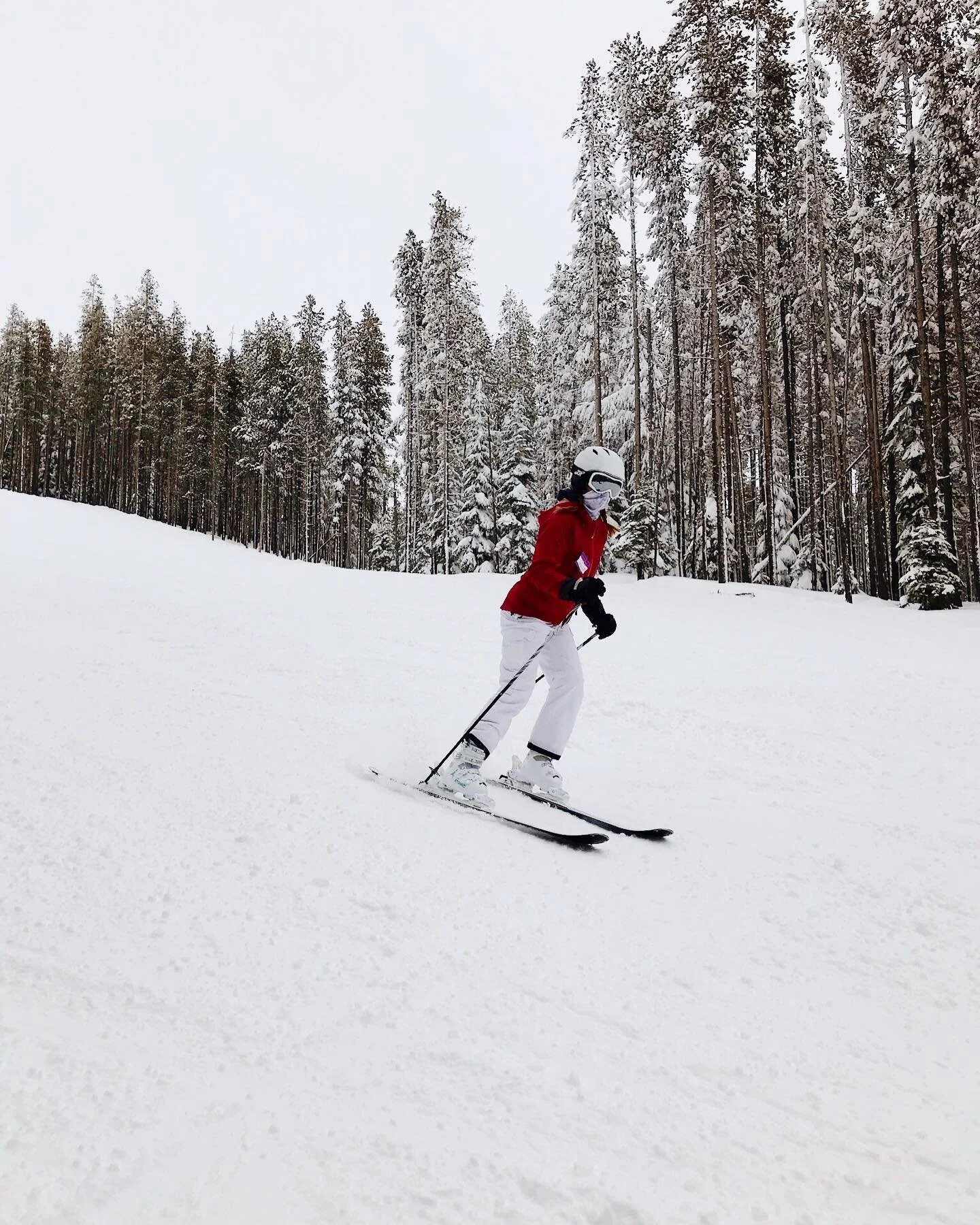 Finally starting to get the hang of this thing! A little late&mdash; but thanks to @skilookoutpass for hosting myself and other media folks for a fun-filled day on the mountain! I don&rsquo;t think there are too many places where you can ski in two s