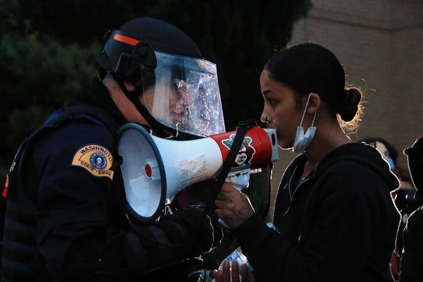 The amendment that protects my right as a journalist is the same one that protects free speech, and the right to peacefully assemble. 
I&rsquo;ve come to realize that my role in all this is to help give these voices&mdash; who so desperately need to 