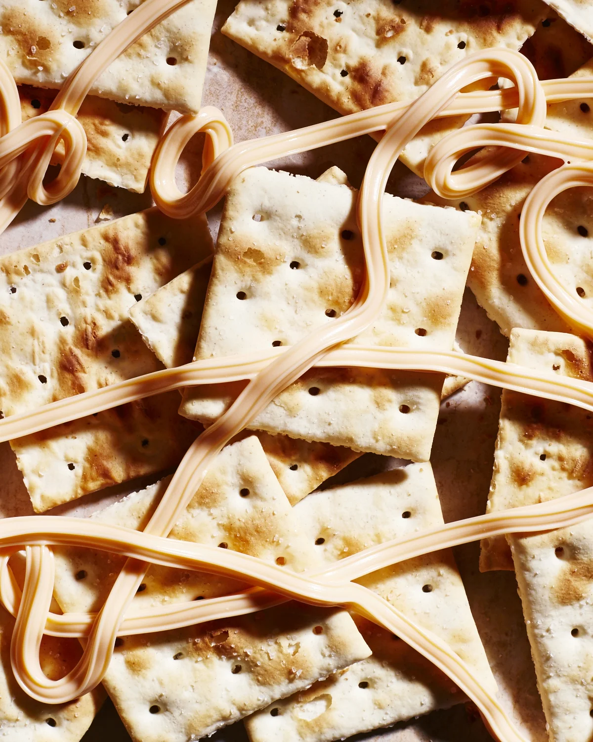 Cheese + crackers.