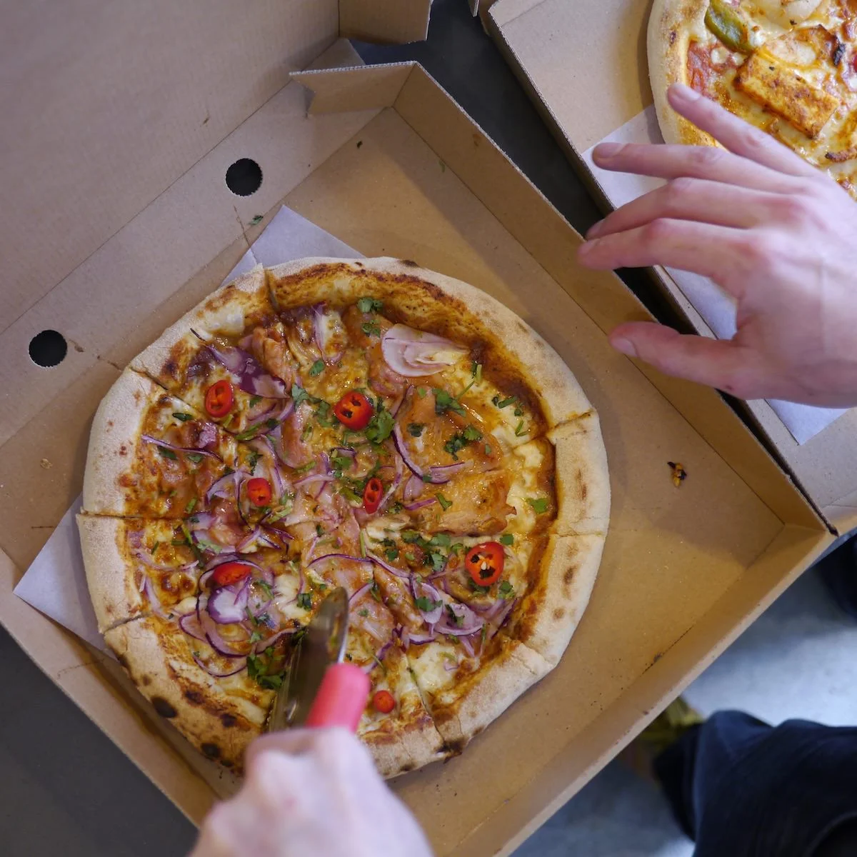 Goan Vindaloo Bacon Pizza – one of 2 specials available from Pizzaface from Monday 6 March