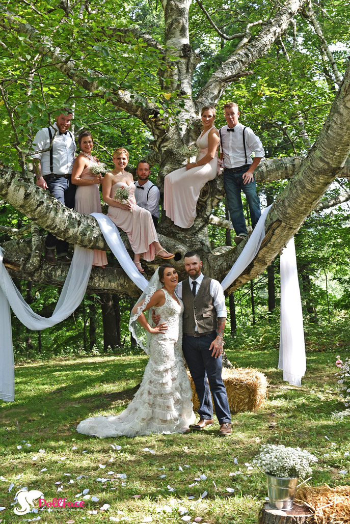 Altamont, NY backyard wedding