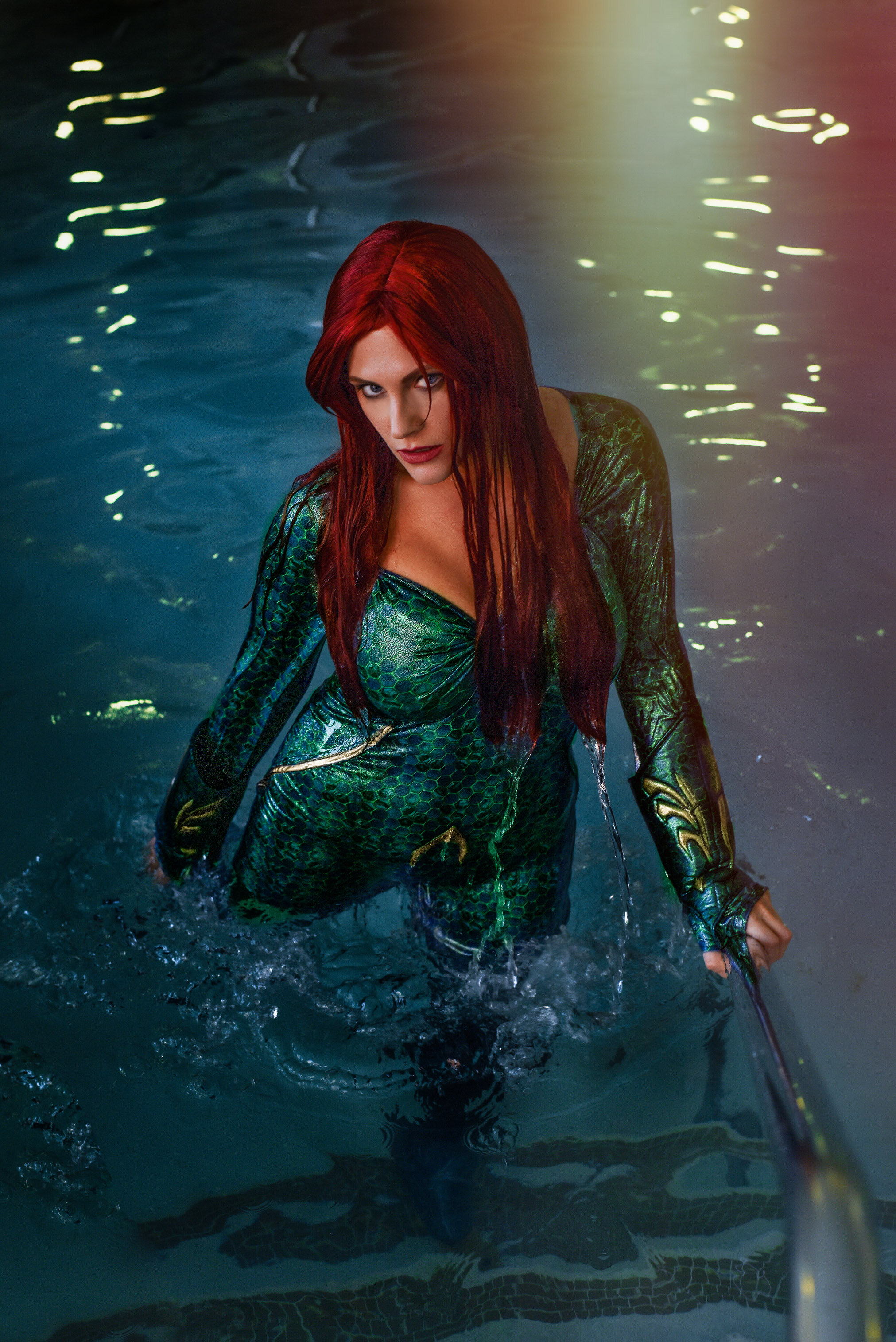 Mera Cosplay from Aquaman - Lorraine Toth Cosplay Model