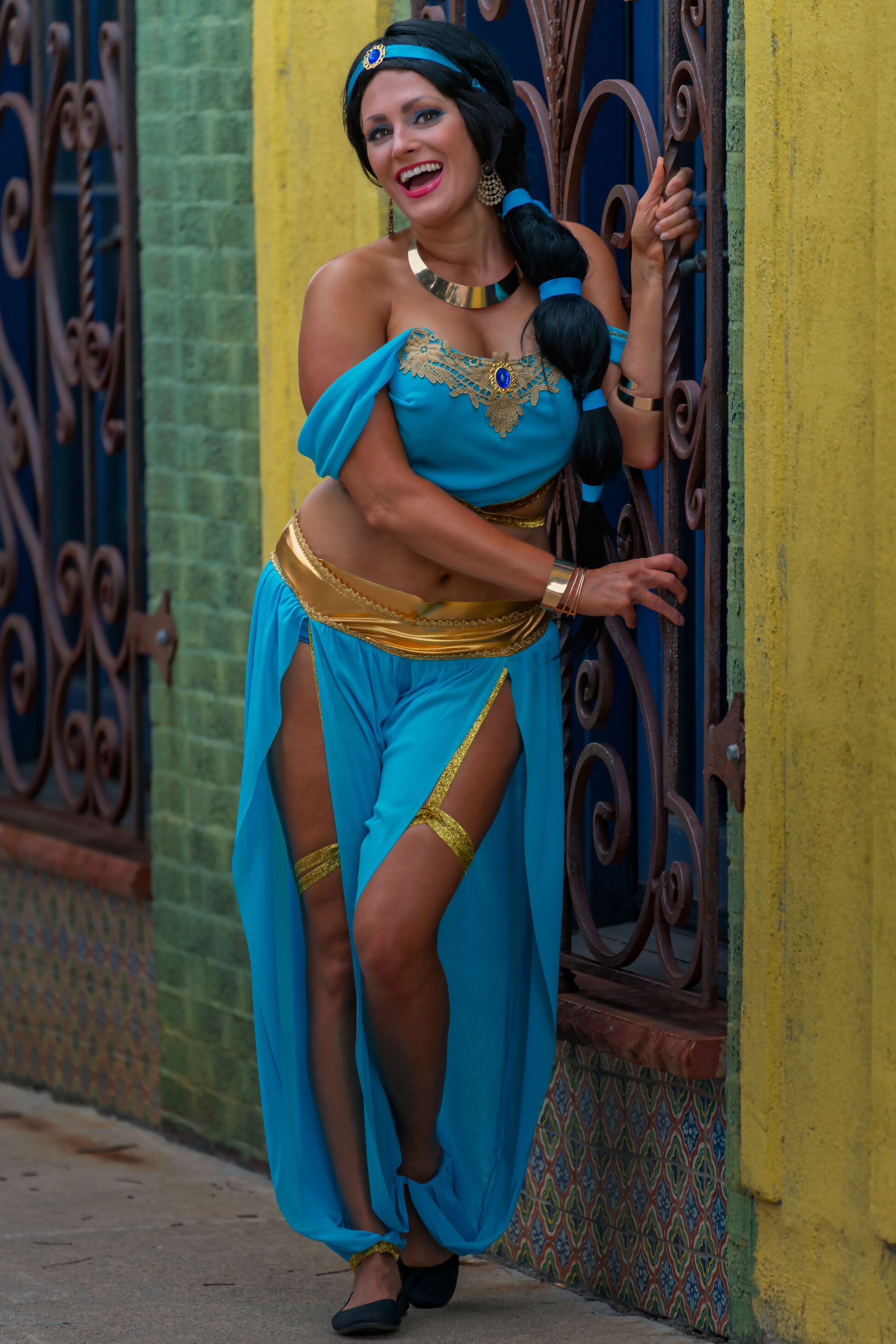 Jasmine from Alladin Cosplaya