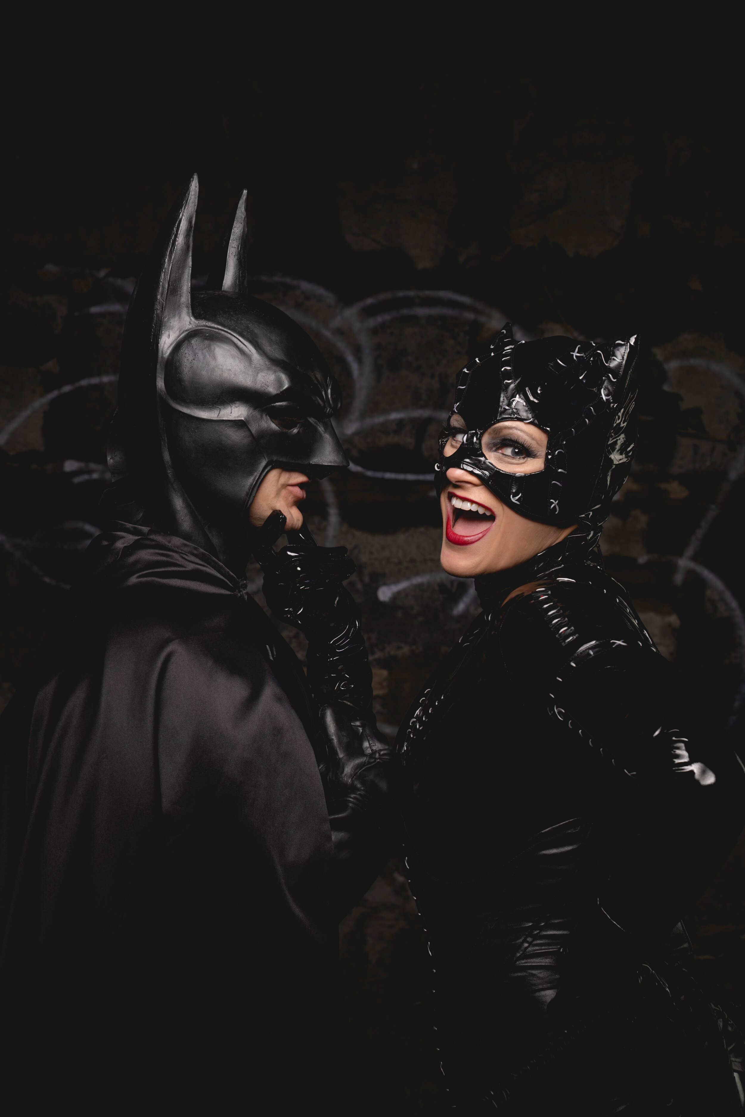 Catwoman with Batman Cosplay