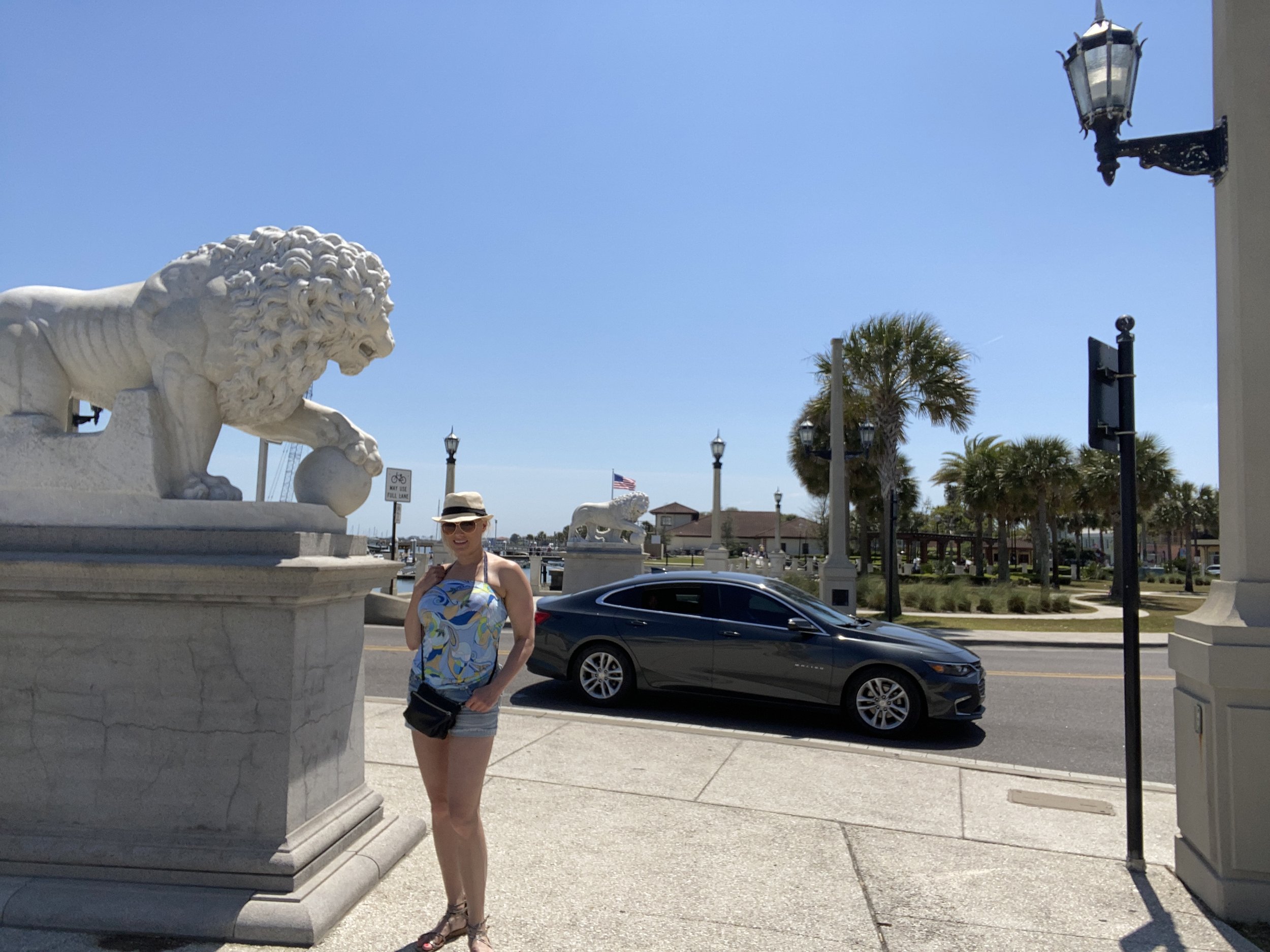 Old St. Augustine Lions at Bridge