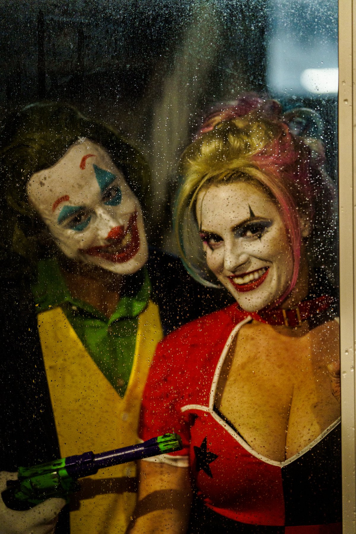 Joker and Harley Quinn Cosplay Couple Photoshoot