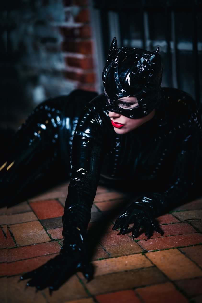 Catwoman Cosplayer